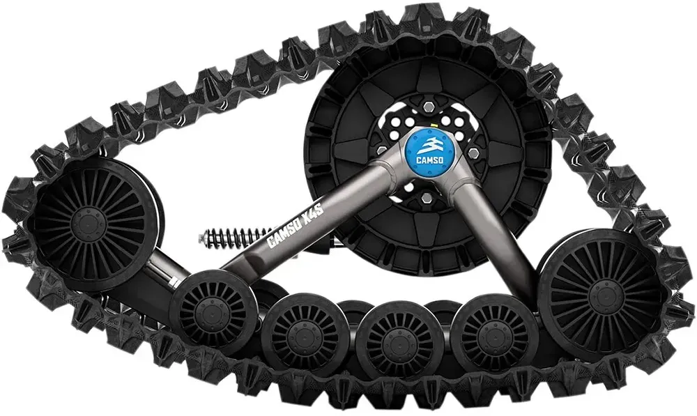 Camso-atv X4s Uc 4-tracks P242-xx-1817 Raupen Umbausatz - Black / Silver - One Size