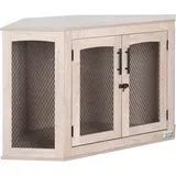 Quapas! Dog Premium Hundehütte Indoor Corner (129x68x73)