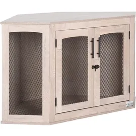 Quapas! Dog Premium Hundehütte Indoor Corner (129x68x73)