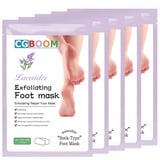 5er Pack Fußmaske Hornhaut und abgestorbene Haut entfernen Fußpeeling Maske Anti Aging Exfoliating Socken Fußschälmaske Hornhaut Socken Peeling Baby Feet für Frauen & Männer Klassisch