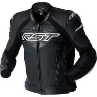 RST Tractech Evo D3O Lederjacke perforiert Schwarz/Weiß 3XL
