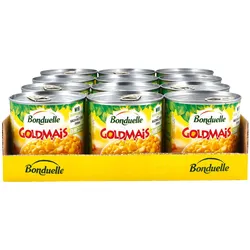 Bonduelle Goldmais 285 g Abtropfgewicht, 12er Pack