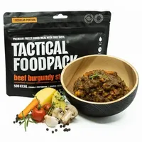 Tactical Foodpack Beef Burgundy Stew, 110g Beutel