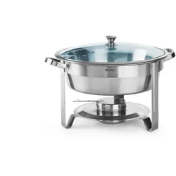 Hendi Chafing Dish rund Ø390mm und 3,5 Liter mit Deckel