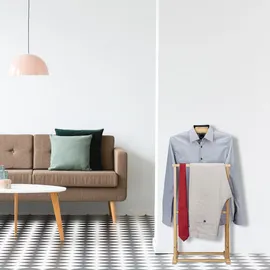 Relaxdays Herrendiener Bambus 98,5 x 47 x 36 cm Natur