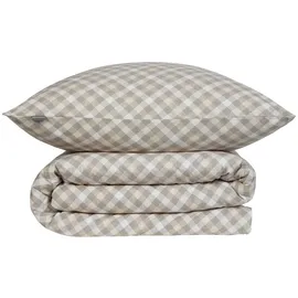 SCHIESSER Bettwäscheset Rin - Renforcé - 2-teilig - 135 x 200 cm, - Grau