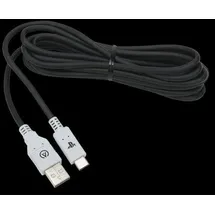 PowerA USB-C Ladekabel 3 m Schwarz für PS5