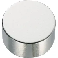 TRU Components 505798 Permanent-Magnet Rund (Ø x H) 20 mm x 2 mm N35 1.18 - 1.24 T Grenztemperatur (max.): 80°C