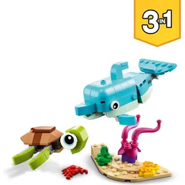 LEGO Creator 3 in 1 Delfin und Schildkröte 31128