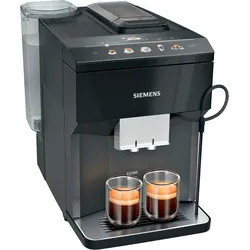 SIEMENS Kaffeevollautomat "EQ500 classic TP513D09, viele Kaffeespezialitäten, OneTouch-Funktion", schwarz (klavierlack schwarz), B:26,5cm H:37,3cm T:44,8cm, Kaffeevollautomaten, intuitives Farbdisplay, automatische Dampfreinigung, schwarz, Topseller
