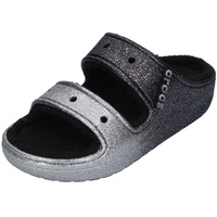 Crocs Classic Cozzzy Glitter Sandal schwarz 37_5
