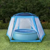 vidaXL Pool-Zelt blau 660x580x250 cm