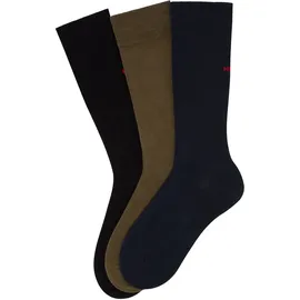 hugo underwear Businesssocken »3P RS UNI CC« Packung, 3er Pack, 3 Paar tlg. mit kontrastfarbenen Logo-Schriftzug