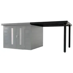 WOLFF FINNHAUS Terrasse »Finnhaus Style«, 3030 Anthrazit - grau