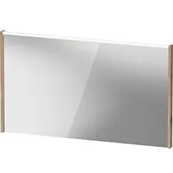 Duravit D-Code Spiegel DC7079055550000 1200x700x48, Eiche Marmoriert, mit LED Beleuchtung