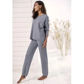 ELBSAND Strickhose Loungewear Blau 44/46