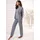ELBSAND Strickhose Loungewear Blau 44/46