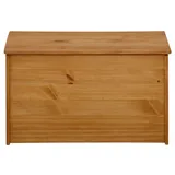 otto home Truhe OTTO HOME "Alpi", beige (natur gebeizt, gewachst), B:70cm H:40cm T:40cm, Massivholz, Truhen, Kiefernholz, Deckel, verschiedene Farbvarianten, Höhe 40 cm
