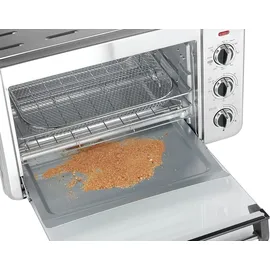Russell Hobbs Backofen Airfryer [5-in-1: Heißluftfritteuse, Minibackofen, Grill, Toaster, Warmhaltefunktion] Express (20l, Pizza Ø 30cm, Frittierkorb, Backblech&Grillrost) Umluft- Ofen 26680-56