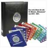 Schwäbische Albumfabrik SAFE 7360 Münzalbum 5-Euro-Planet Erde