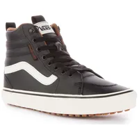 Vans Herren Filmore Hi Vansguard Sneaker, Leather Black Marshmallow, 47 EU