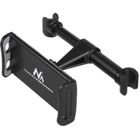 Maclean Brackets Maclean Auto-Tablet-Halterung Kopfstützenhalterung Universal 360° drehbar MC-894 Smartphone Halterung, Weiss