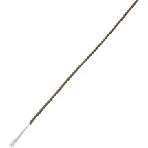 TRU Components 1564655 Litze LiFY 1 x 0.05mm2 Braun 100m