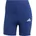 3-Streifen kurze Damen Tights blau M