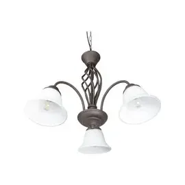 Trio Lighting Rustica 3-flg. 101000324 60 cm rostfarbig, weiß matt