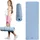 Trexo XTREXO Fitnessmatte in Blau, 183x61 cm groß und 10 mm dick aus ökologischer TPE-Übungsmatte mit rutschfester Oberfläche Leichte Gymnastikmatte für Krafttraining, Yoga, Pilates und Stretching