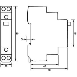 Doepke Stromstoßschalter 23 RS 230-100