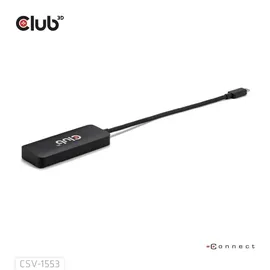 Club 3D USB Typ-C auf Dreifach DisplayPort MST Hub 4K60Hz