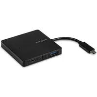 Targus USB-C zu 3xUSB-A - 1xUSB-C aktiv (USB-C, 4 Ports), Dockingstation - USB Hub, Schwarz