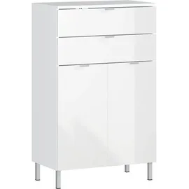 Germania Highboard 60 x 97 x 34 cm Weiß