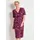 GOLDNER Abendkleid Wickelkleid Blumenmuster Rosa 24