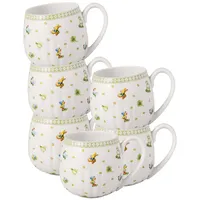 Villeroy & Boch Easter Delight Henkelbecher 0,35 l Weiß 6