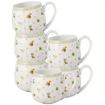 Villeroy & Boch Easter Delight Henkelbecher 0,35 l Weiß 6