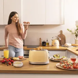 Cecotec Toast&Taste 800 Vintage Light Yellow,