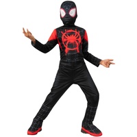 Rubies Miles Morales Classico Kinderkostüm mit Stiefelüberzug und Maske, offizielles Marvel-, Spiderman-Kostüm, für Halloween, Karneval, Weihnachten, Geburtstag