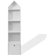 Rebecca Mobili Kinderbuchregal 30 x 35 x 154 cm Weiß