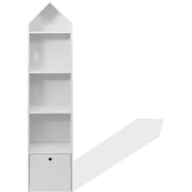Rebecca Mobili Kinderbuchregal 30 x 35 x 154 cm Weiß
