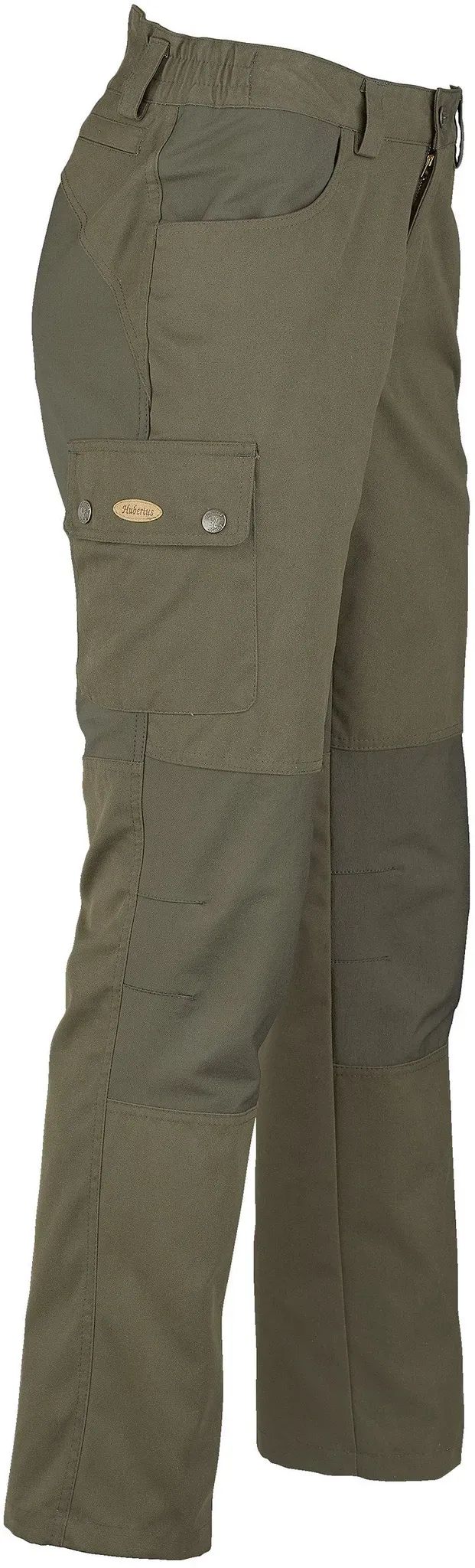 Hubertus Herren-Canvas-Outdoorhose Stretch, oliv, 106