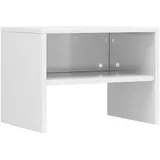 vidaXL Nachtschrank NA 40 x 30 x 30 cm Weiß