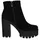 Elara Damen Stiefeletten Chelsea Boots Chunkyrayan HQ115 Black-40