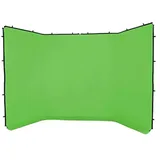 Manfrotto LB7626 Panorama Hintergrund Überzug 4m Chromakey Grün
