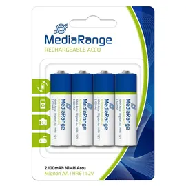 MediaRange Rechargeable Accu AA 4 St.