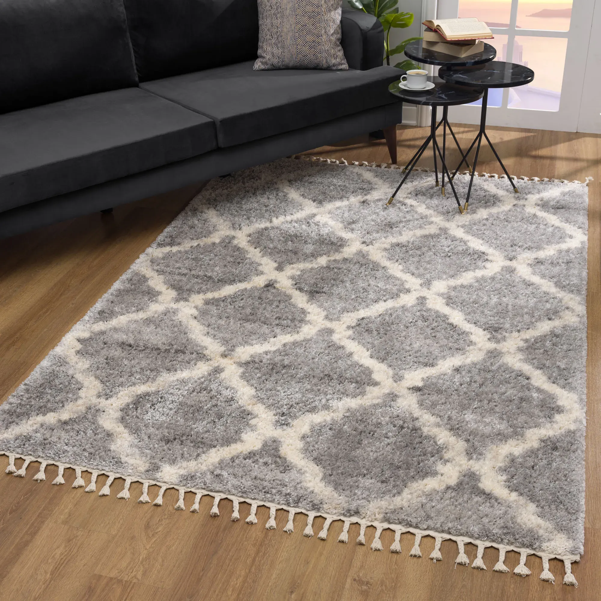 Hochflor-Teppich SANAT 