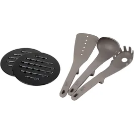 Berlinger Haus Design Topf-Set 15-tlg. Kochtopf + Saucentopf + Kochbesteck + Untersetzer