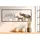 Casablanca modernes Design Wandrelief Savanne, Metall, Elefantenmotiv, glänzend, braun/goldfarben/grau, 25x61x2 cm
