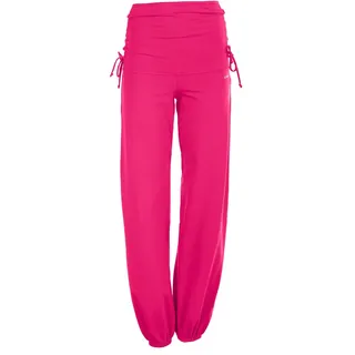 Sporthose WINSHAPE "WH1" Gr. XS, Normalgrößen, pink, Damen, 90% Baumwolle, 10% Elasthan, Hosen, mit seitlicher Raffung